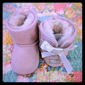 Ugg jesse bow bootie baby pink boots